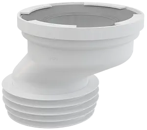 Патрубок для унитаза эксцентриковый AlcaPlast 40мм A991-40 Патрубок для унитаза эксцентриковый AlcaPlast 40мм A991-40, 1