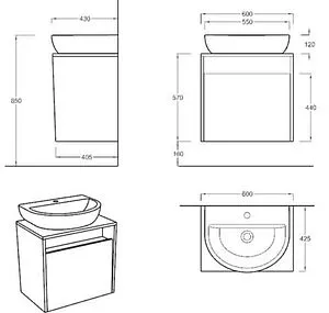Тумба-умывальник подвесная Kerama Marazzi Pro 60 дуб орегон PRO.60.1OAK.O+ Тумба-умывальник подвесная Kerama Marazzi Pro 60 дуб орегон PRO.60.1OAK.O+, 2