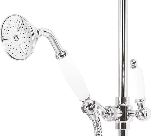 Душевая стойка Cezares Lord хром LORD-SD-01-Bi
