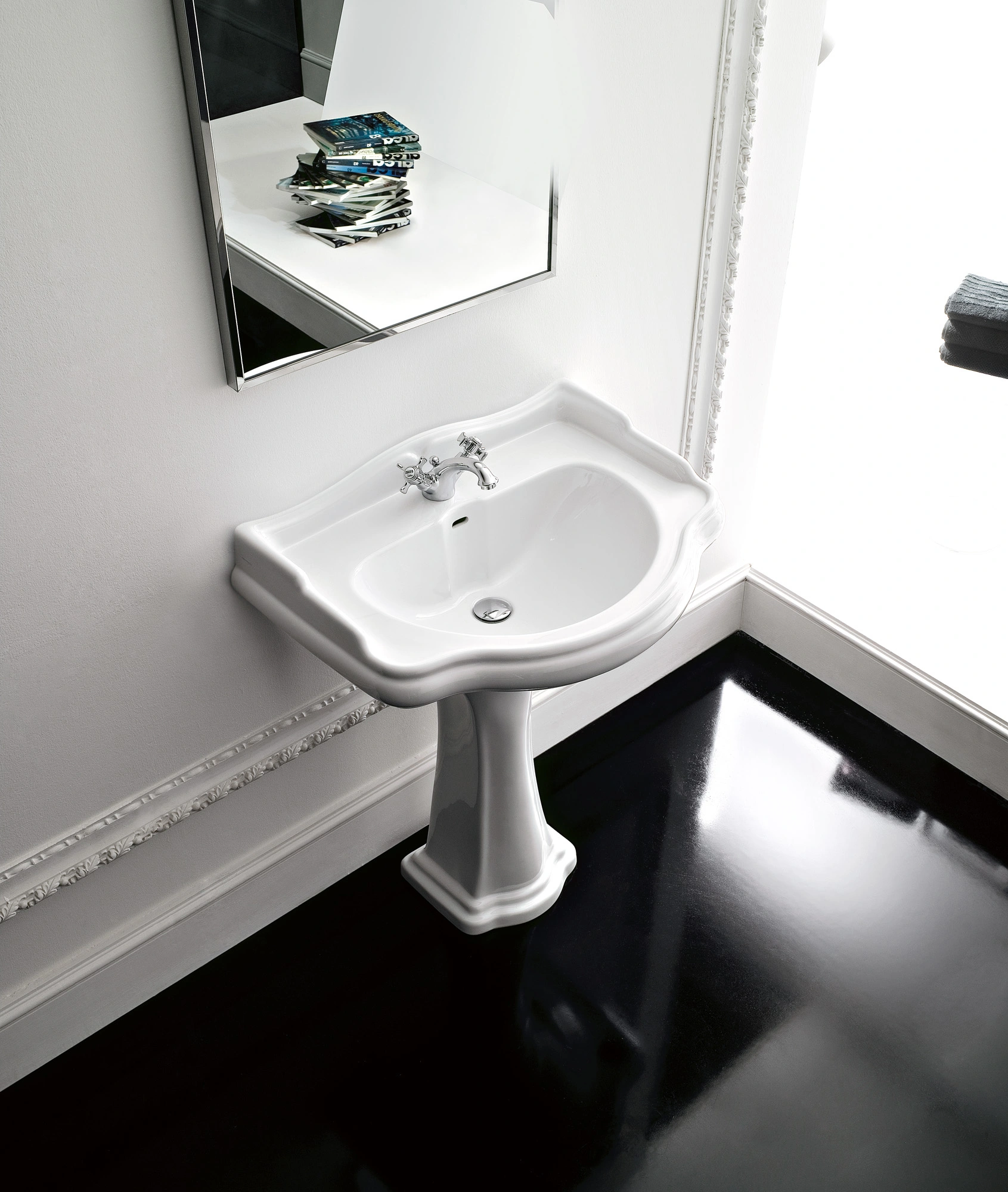 Раковина Kerasan Retro 69 белый 104601*1 Раковина Kerasan Retro 69 белый 104601*1