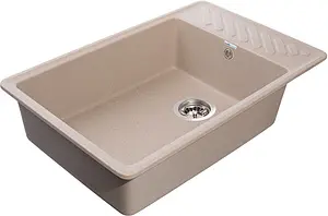 Мойка кухонная GranFest Quarz GF-ZL-51 песочный Мойка кухонная GranFest Quarz GF-ZL-51 песочный, 1