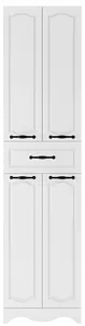 Шкаф-пенал напольный Домино RICH 50 белое дерево DR6014P, 3