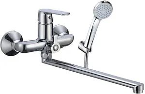 Смеситель для ванны с длинным изливом Osgard Dalalven хром 83223, 1