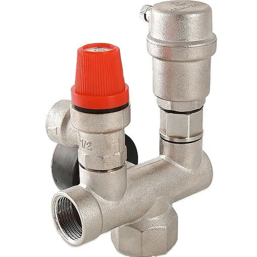 Группа безопасности расширительного бака до 44 кВт 1&quot; 3 бар Valtec VT.460.0.0