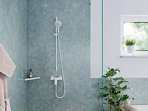 Смеситель для душа Hansgrohe Metropol шлифованный чёрный хром 32560340 Смеситель для душа Hansgrohe Metropol шлифованный чёрный хром 32560340, 4