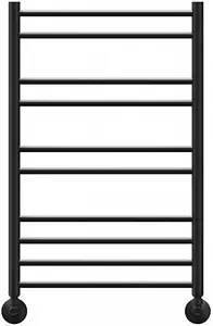Полотенцесушитель водяной лесенка Lemark Ursus П10 500x800 черный матовый LM72810BL Полотенцесушитель водяной лесенка Lemark Ursus П10 500x800 черный матовый LM72810BL, 3