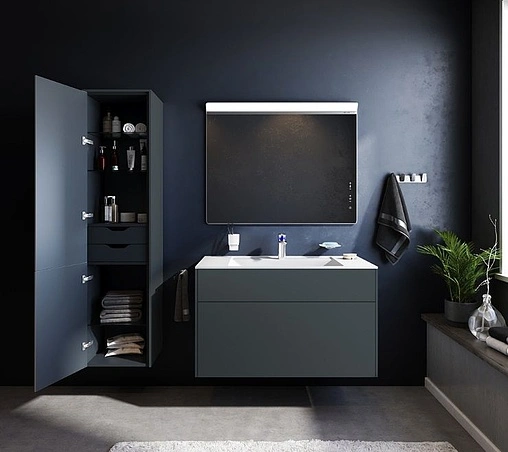 Шкаф-пенал подвесной Am.Pm Inspire 2.0 графит M50ACHX0406GM