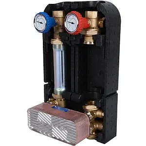 Насосный модуль с теплообменником 28 пластин 1"н х 1"в Stout SDG-0038-282501 без насоса Насосный модуль с теплообменником 28 пластин 1"н х 1"в Stout SDG-0038-282501 без насоса, 2