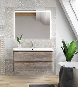 Тумба-умывальник подвесная BelBagno ALBANO 100 Pino Scania ALBANO-1000-2C-SO-PS+ Тумба-умывальник подвесная BelBagno ALBANO 100 Pino Scania ALBANO-1000-2C-SO-PS+, 3