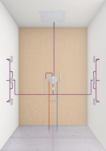 Лейка верхнего душа Grohe Rainshower F-Series 20 хром 27286000