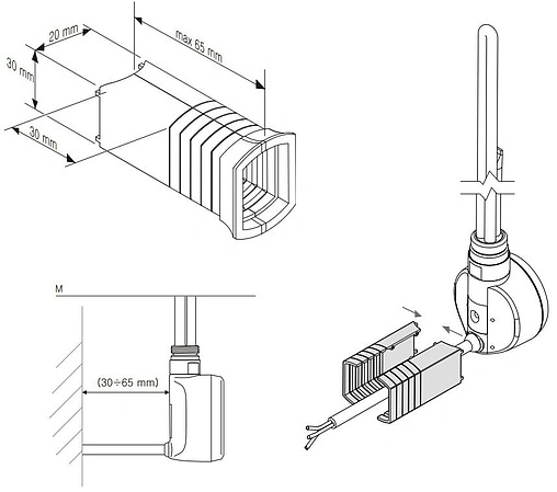 Маскировочный элемент черный Terma WRMAS001-905