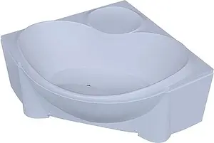 Ванна акриловая Aquatek Эпсилон 150х150 с фронтальной панелью, с каркасом (вклеенный) EPS150-0000066, 3