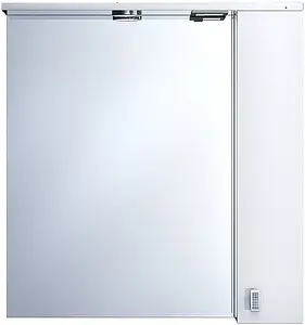 Шкаф-зеркало IDDIS Rise 70 белый RIS70W0i99, 1