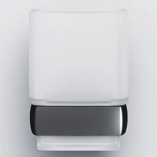 Стакан Am.Pm Gem чёрный матовый A9034322