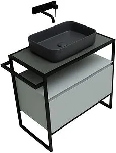 Тумба под умывальник напольная Allen Brau Priority 80 папирус 1.31002.PWM, 5