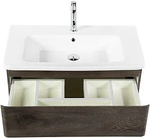 Тумба-умывальник подвесная BelBagno ALBANO-CER 80 Robere Nature Grigio ALBANO-CER-800-2C-SO-RNG+12080-KL, 5