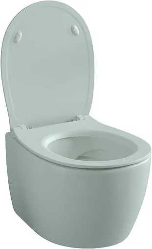 Унитаз подвесной безободковый Allen Brau Fantasy мятный 4.11004.MT