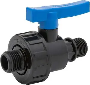 Кран шаровый с американкой ½"н x ½"н ТПК-Аква 552201212 Кран шаровый с американкой ½"н x ½"н ТПК-Аква 552201212, 1