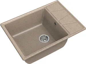 Мойка кухонная GranFest Vertex V-680L песочный Мойка кухонная GranFest Vertex V-680L песочный, 1