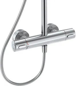 Душевая система с термостатом для душа Ideal Standard IdealRain cube хром A5833AA Душевая система с термостатом для душа Ideal Standard IdealRain cube хром A5833AA, 5