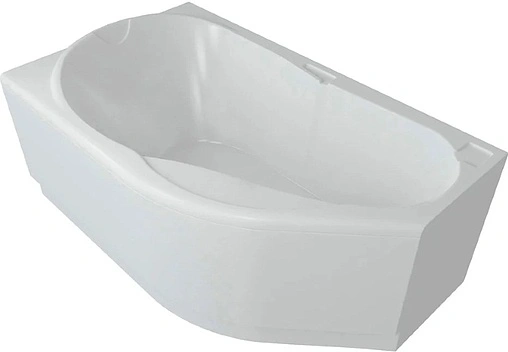 Ванна акриловая Aquatek Таурус 170х100 L с фронтальной панелью, с каркасом (разборный) TAR170-0000084