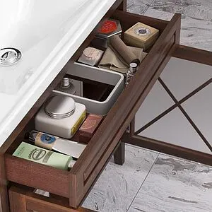 Тумба под умывальник напольный Opadiris Палермо 100 светлый орех 00-00006723, 5