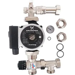Узел насосно-смесительный с насосом Grundfos UPSO 25-65 130 Stout SDG-0120-004001, 2
