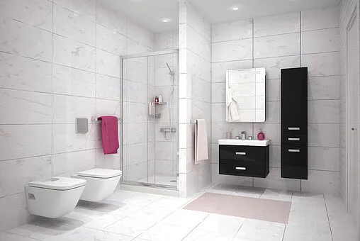 Шкаф-пенал подвесной с бельевой корзиной Aquaton Америна 35 чёрный 1A135203AM950 Шкаф-пенал подвесной с бельевой корзиной Aquaton Америна 35 чёрный 1A135203AM950