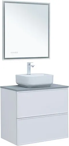 Тумба под умывальник Aquanet Арт 75 белый матовый 00313255