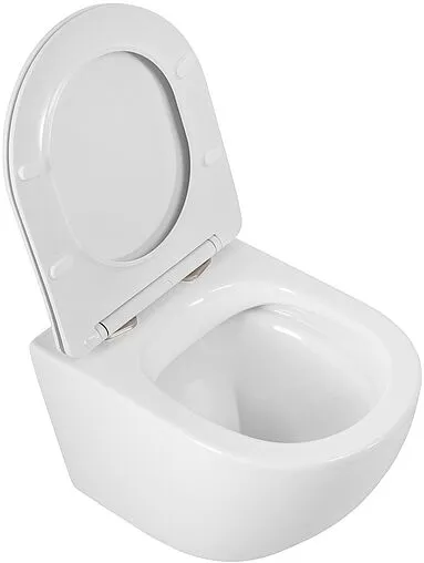 Унитаз подвесной безободковый BelBagno Sfera-R белый BB046CHR/SC