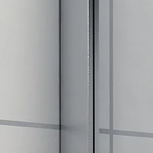 Шторка на ванну 600мм прозрачное стекло Radaway Modo PNJ Black 60 10006060-54-01, 4