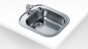 Мойка кухонная Teka Stylo 1B нержавеющая сталь полированная 10107007 Мойка кухонная Teka Stylo 1B нержавеющая сталь полированная 10107007, 3