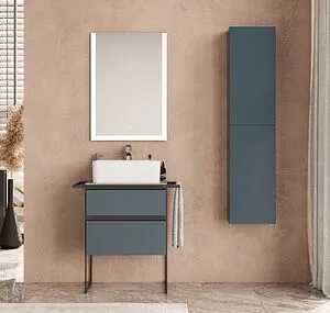 Шкаф-пенал подвесной Roca Domi 35 синий ZRU9307869 Шкаф-пенал подвесной Roca Domi 35 синий ZRU9307869, 4