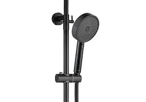 Душевая система с термостатом для ванны Aquatek Вега чёрный матовый AQ2043MB Душевая система с термостатом для ванны Aquatek Вега чёрный матовый AQ2043MB, 5