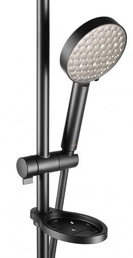 Душевая стойка Swedbe Hermes чёрный матовый 5111B