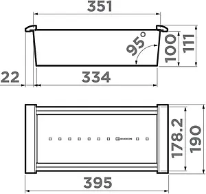 Коландер Omoikiri CO-05-IN нержавеющая сталь 4999036 Коландер Omoikiri CO-05-IN нержавеющая сталь 4999036, 2