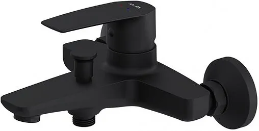 Смеситель для ванны Am.Pm Gem чёрный матовый F90A10022 Смеситель для ванны Am.Pm Gem чёрный матовый F90A10022