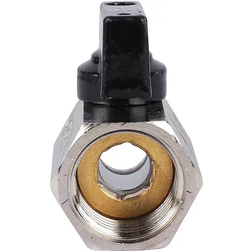 Кран шаровый мини ½"в x ½"н Bugatti Kansas 08050021