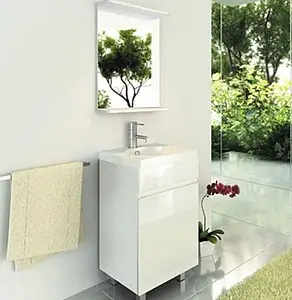 Зеркало Comforty К-50 белый 00003120319CF Зеркало Comforty К-50 белый 00003120319CF, 4