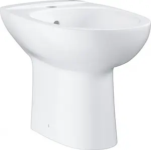 Биде напольное Grohe Bau Ceramic белый 39432000 Биде напольное Grohe Bau Ceramic белый 39432000, 1