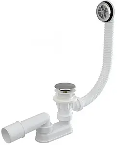 Слив-перелив для ванны AlcaPlast хром A505CRM Слив-перелив для ванны AlcaPlast хром A505CRM, 1