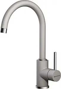 Смеситель для кухни Omoikiri Shinagawa GR leningrad grey 4994160, 1