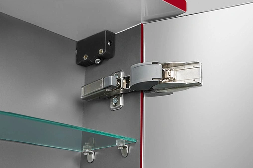 Шкаф-зеркало Am.Pm Spirit 2.0 100 красный глянец M70AMCX1001RG