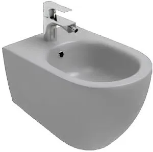 Биде подвесное ISVEA Infinity бетон 10NF41001SV-2V Биде подвесное ISVEA Infinity бетон 10NF41001SV-2V, 1