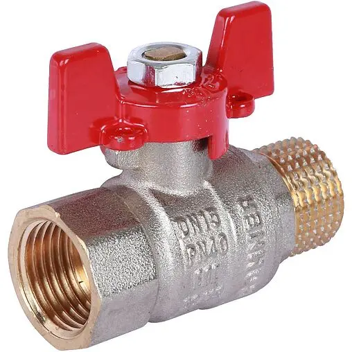 Кран шаровый ½"в x ½"н Rommer RBV-0004-0210215