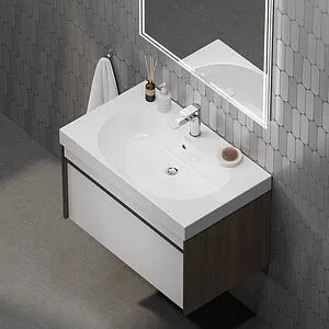 Тумба-умывальник подвесная Kerama Marazzi Modula 80 арабика MO.80.1+1\AR+r Тумба-умывальник подвесная Kerama Marazzi Modula 80 арабика MO.80.1+1\AR+r, 4