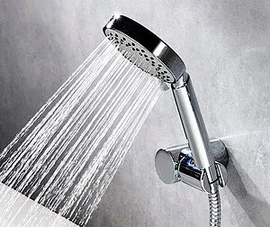 Держатель ручного душа Wasserkraft хром A008, 4