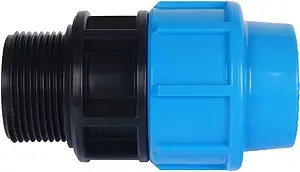 Муфта компрессионная переходная 32мм x 1¼"н Джилекс 9137 Муфта компрессионная переходная 32мм x 1¼"н Джилекс 9137, 3