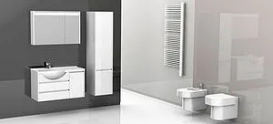 Шкаф-зеркало Aquanet Лайн 90 L белый 00165582 Шкаф-зеркало Aquanet Лайн 90 L белый 00165582, 4