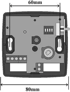 Проводной комнатный терморегулятор НО/НЗ 230В WATTS WFHT-PUBLIC белый 10021106, 2